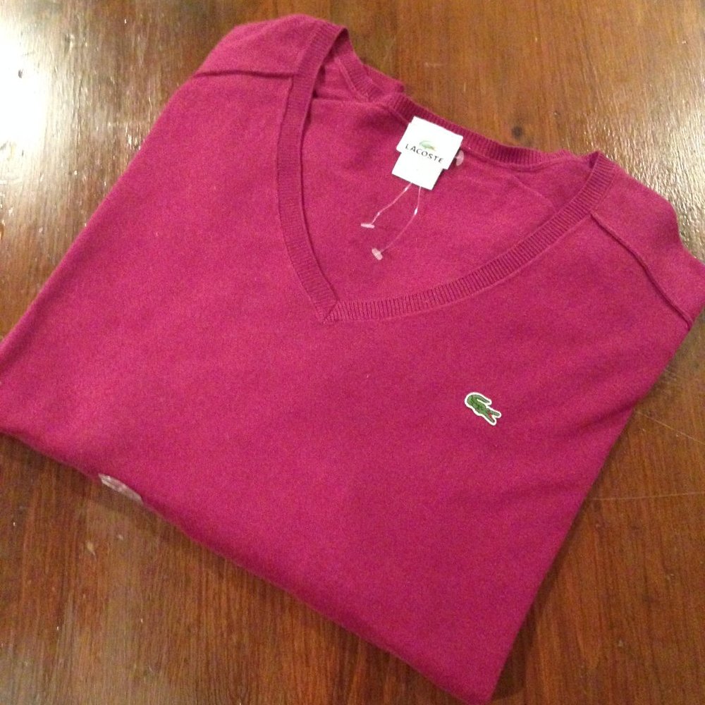 Lacoste V-Neck Sweater